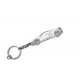 Keychain Chevrolet Corvette VIII 2020+ - (type STEEL)